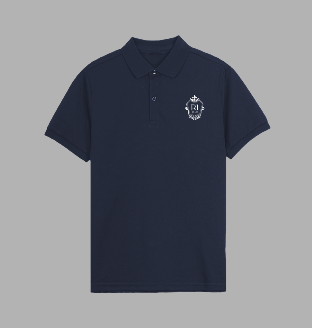 R1 CLUB polo shirt navy